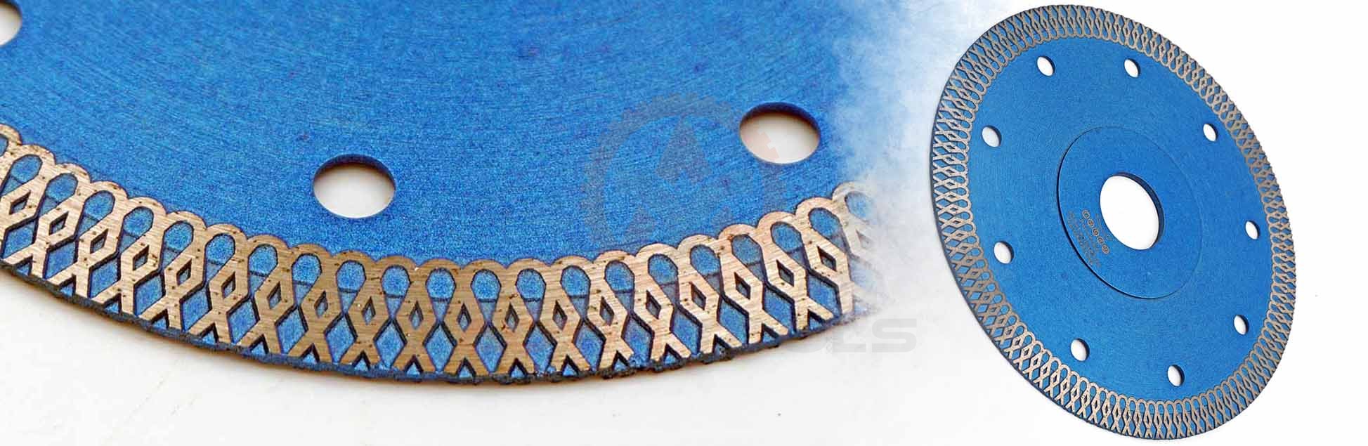 Hot Press Super Thin Diamond Network Wave Saw Blade