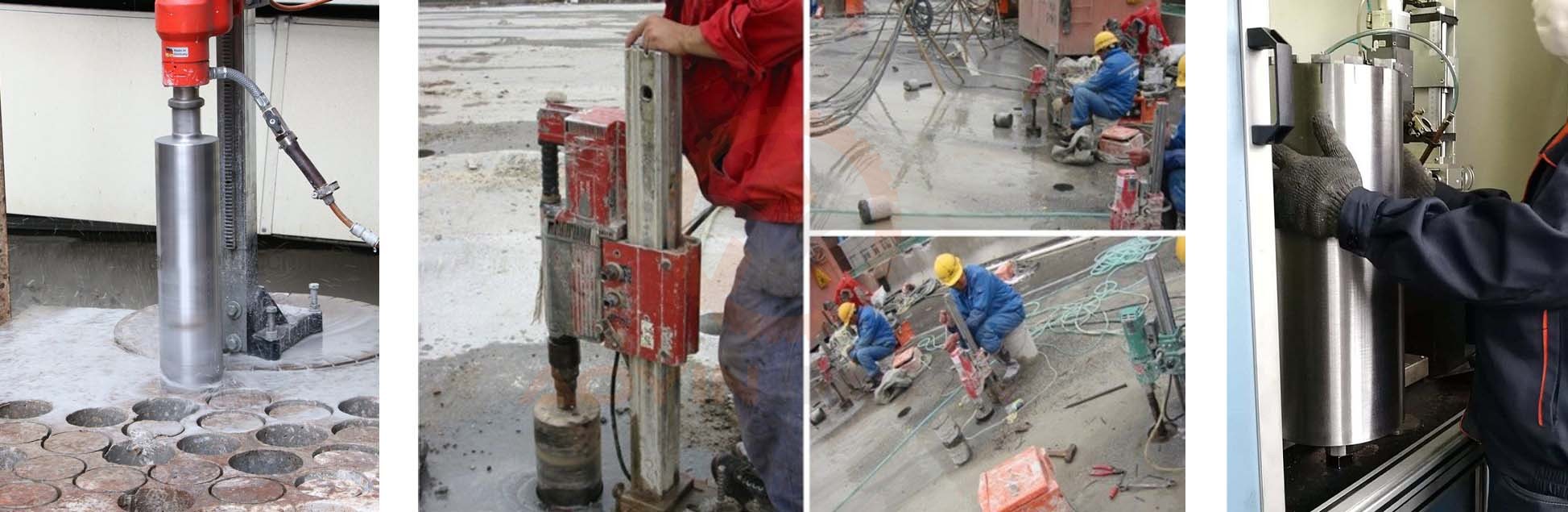 concrete diamond core bit