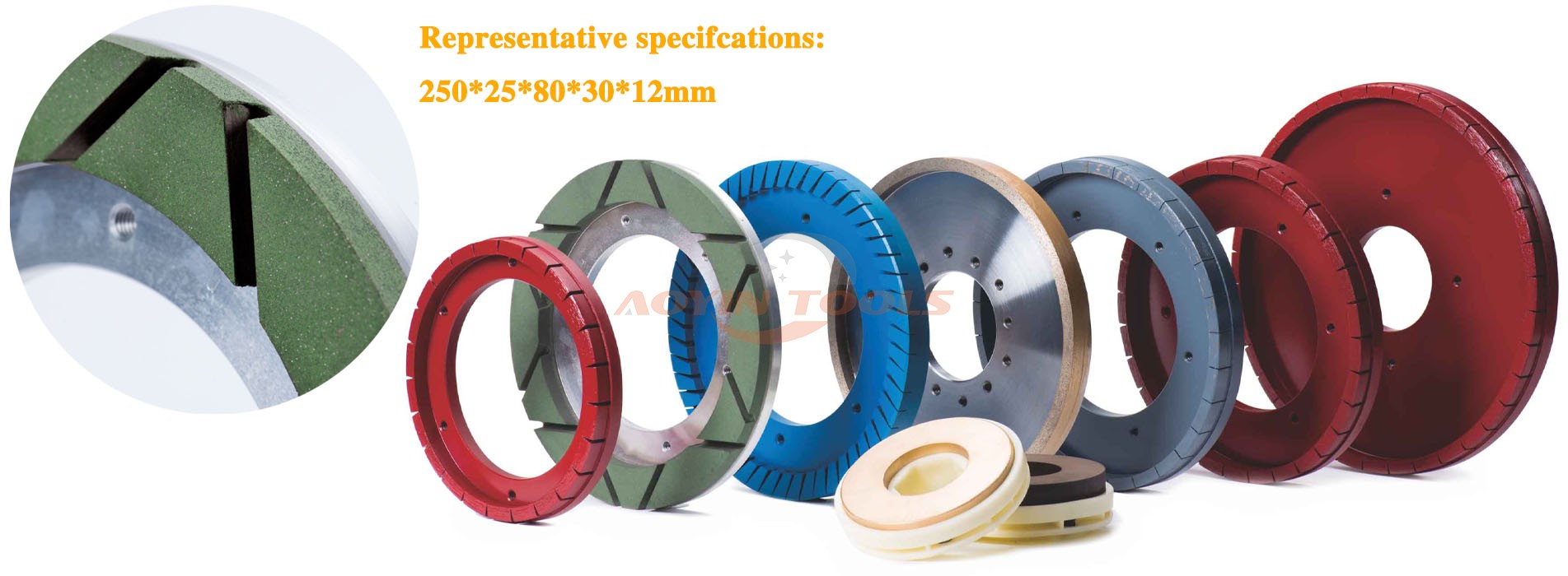 Resin Bonded Diamond Dry Grinding Trimming Wheels