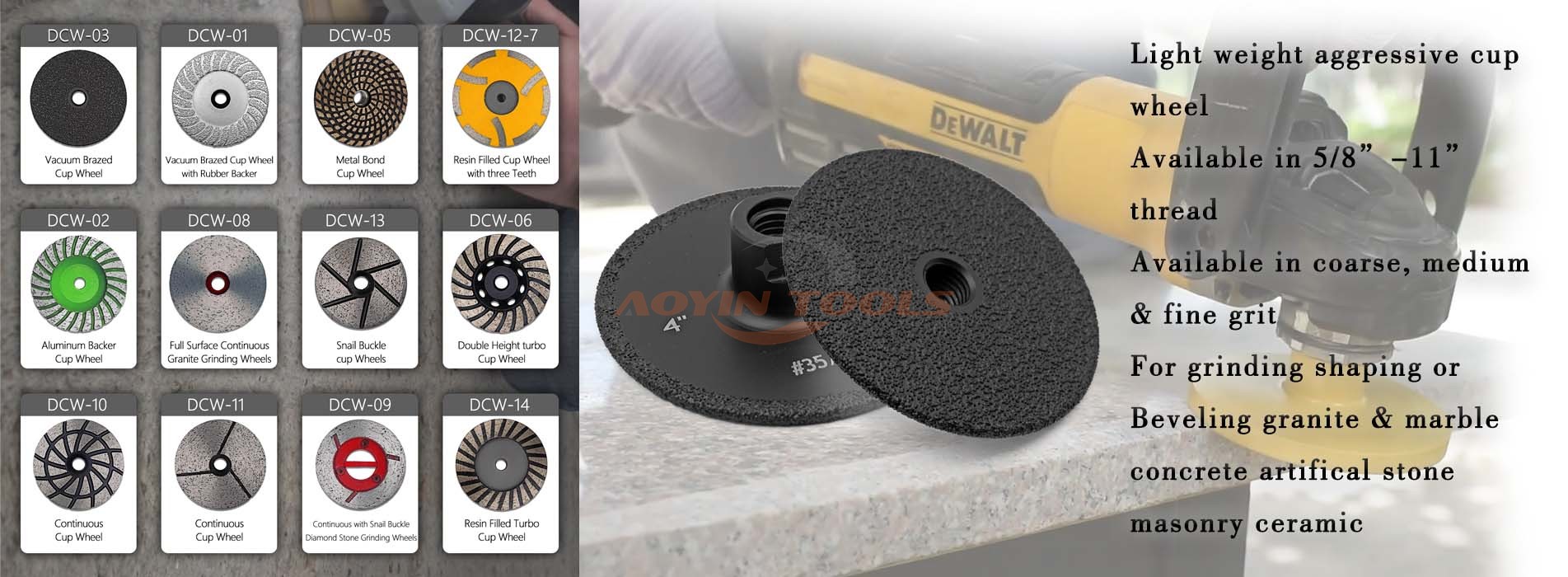 Diamond Cup Grinding Wheel