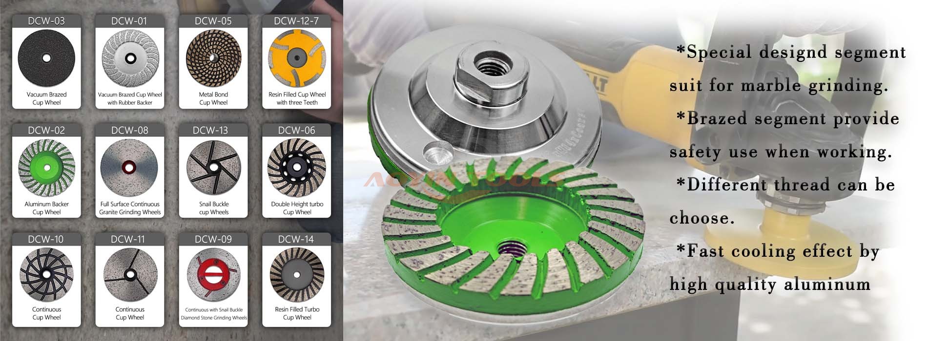 Diamond Cup Grinding Wheel