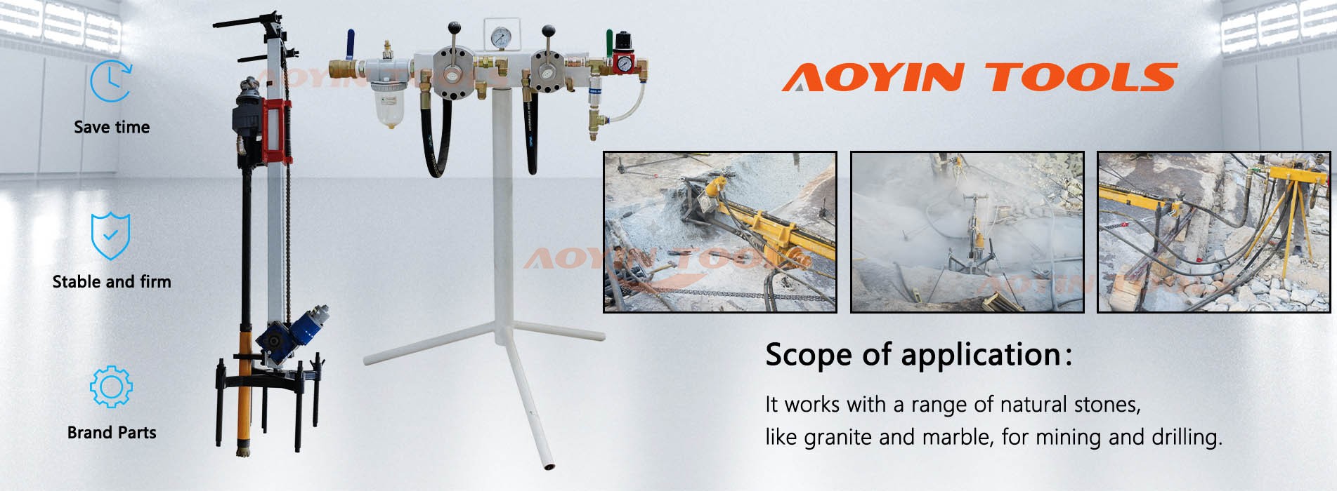 Pneumatic DTH Drilling Machine