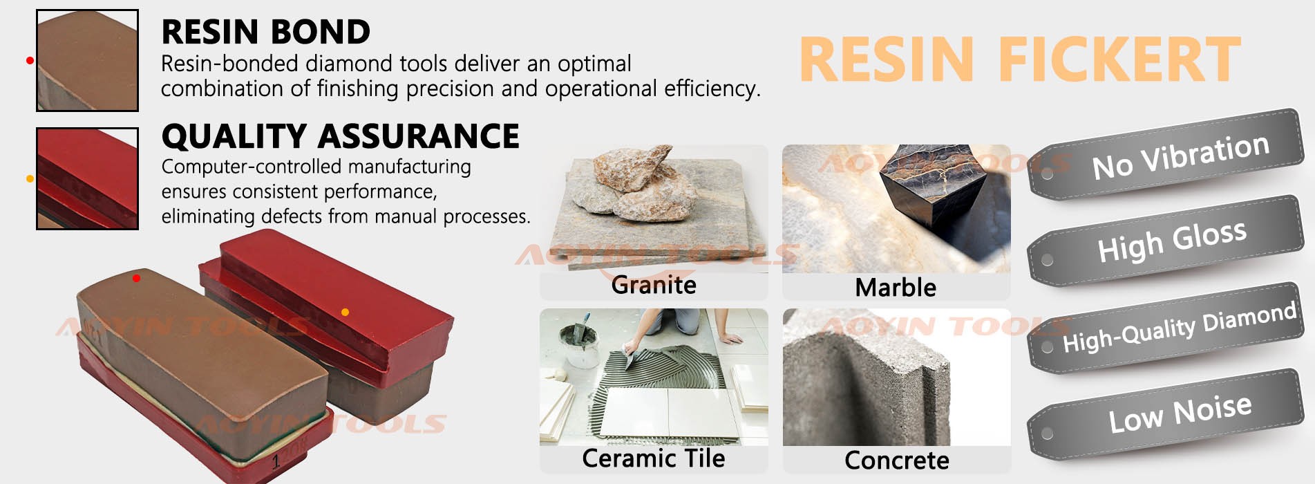 Resin Bond Abrasive Fickert