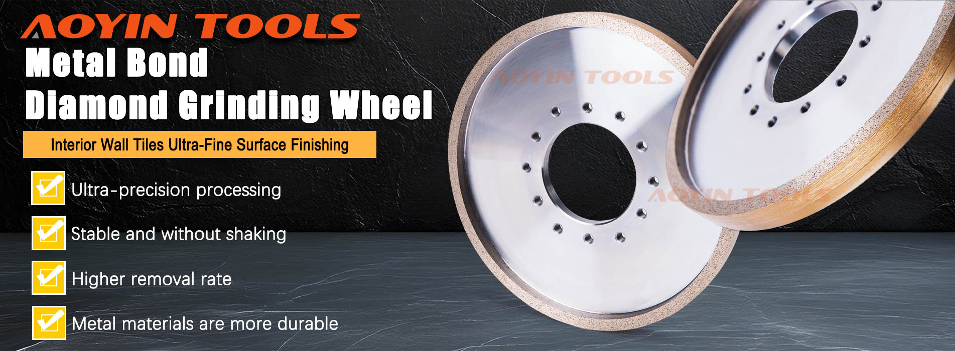Metal Bonded Diamond Fine Grinding Wheel‌: