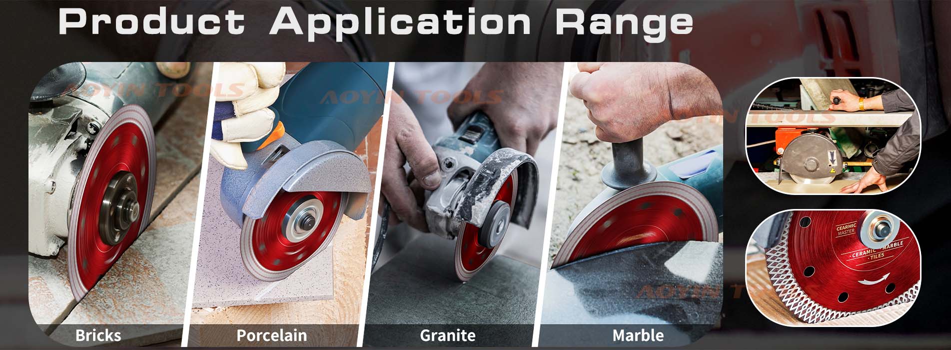 diamond network wave saw blade